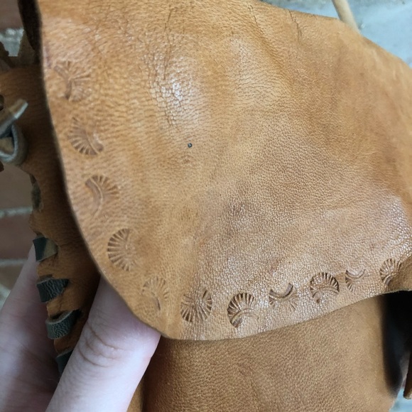 Handmade leather purse - Picture 3 of 7